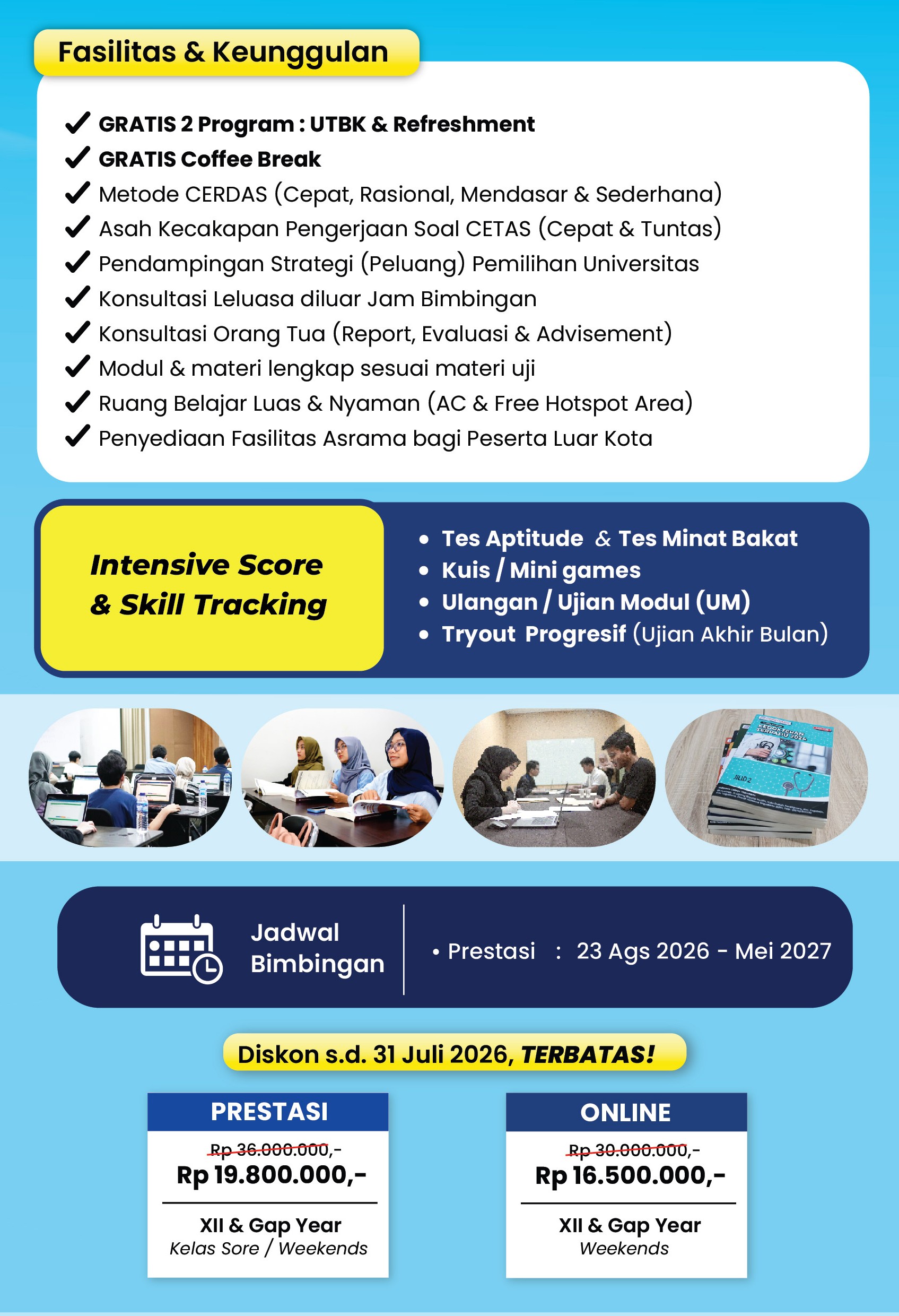 Bimbel IUP 2027 - 1 tahun ajaran